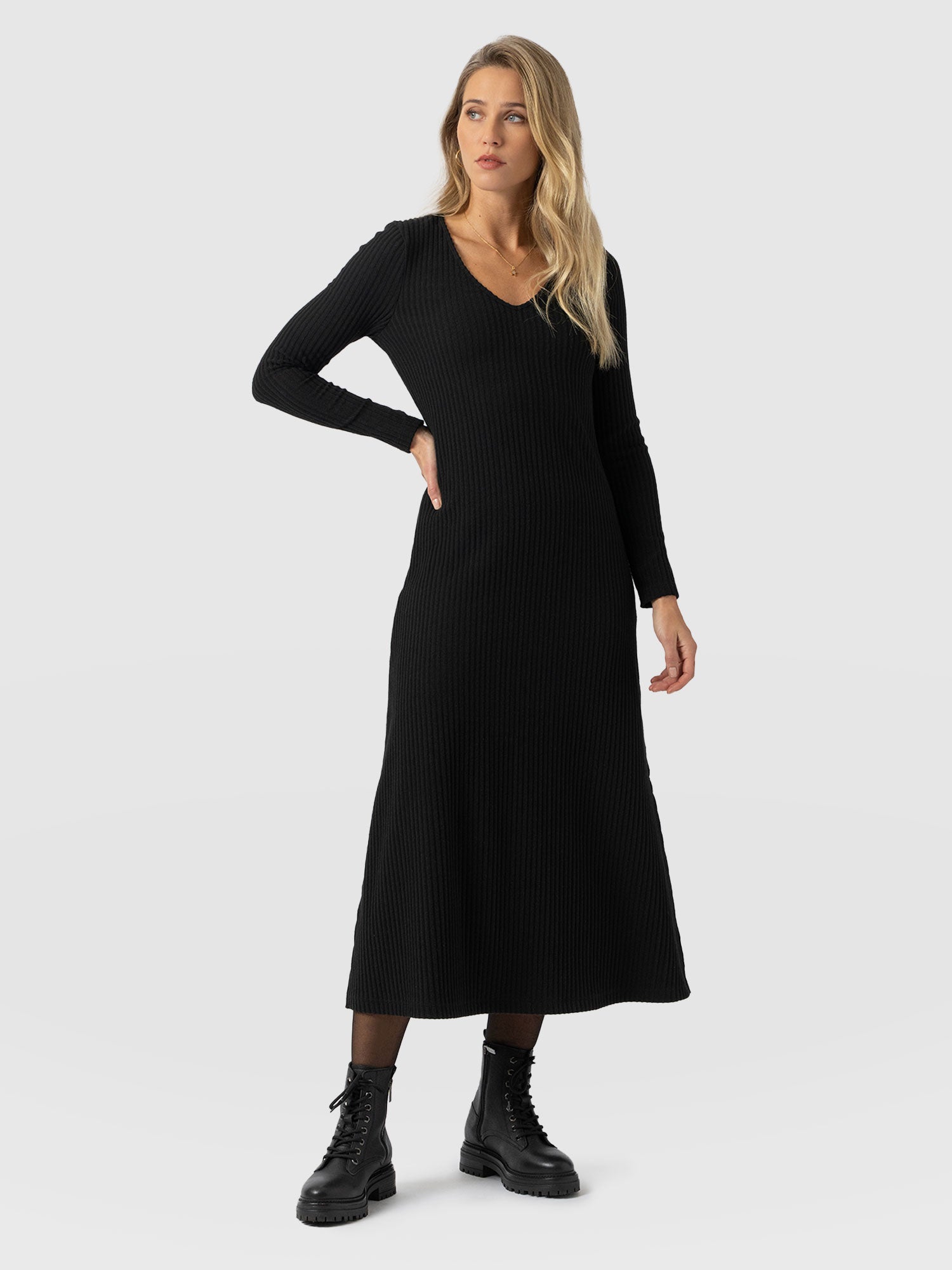 Sienna Dress - Black - Women's Dresses | Saint + Sofia® UK